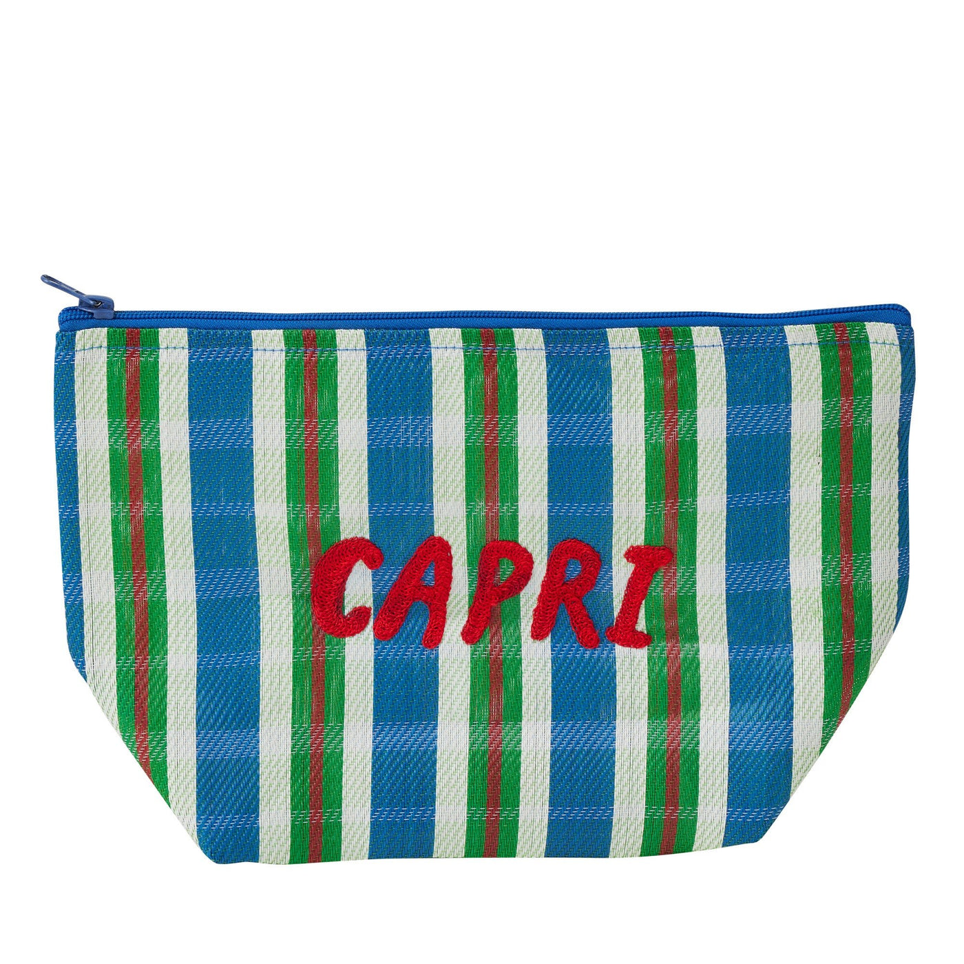 Capri Recycled Pouch  Blue