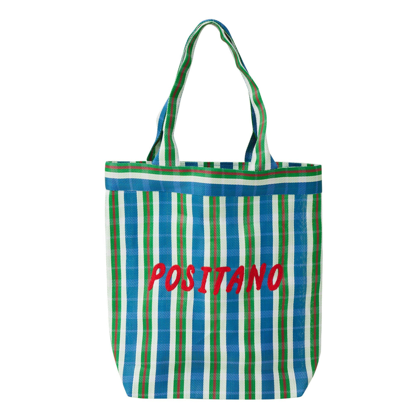 Positano Recycled Tote  Blue