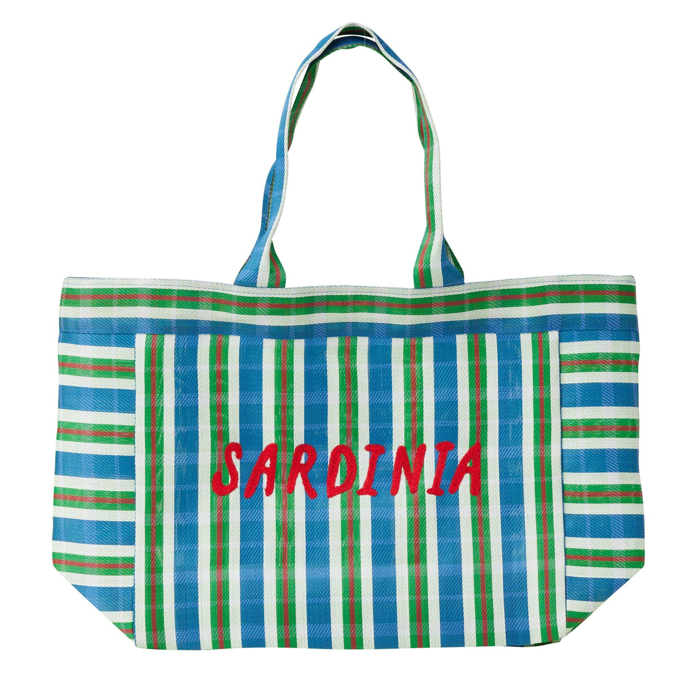 Sardinia Recycled Lge Tote  BIue