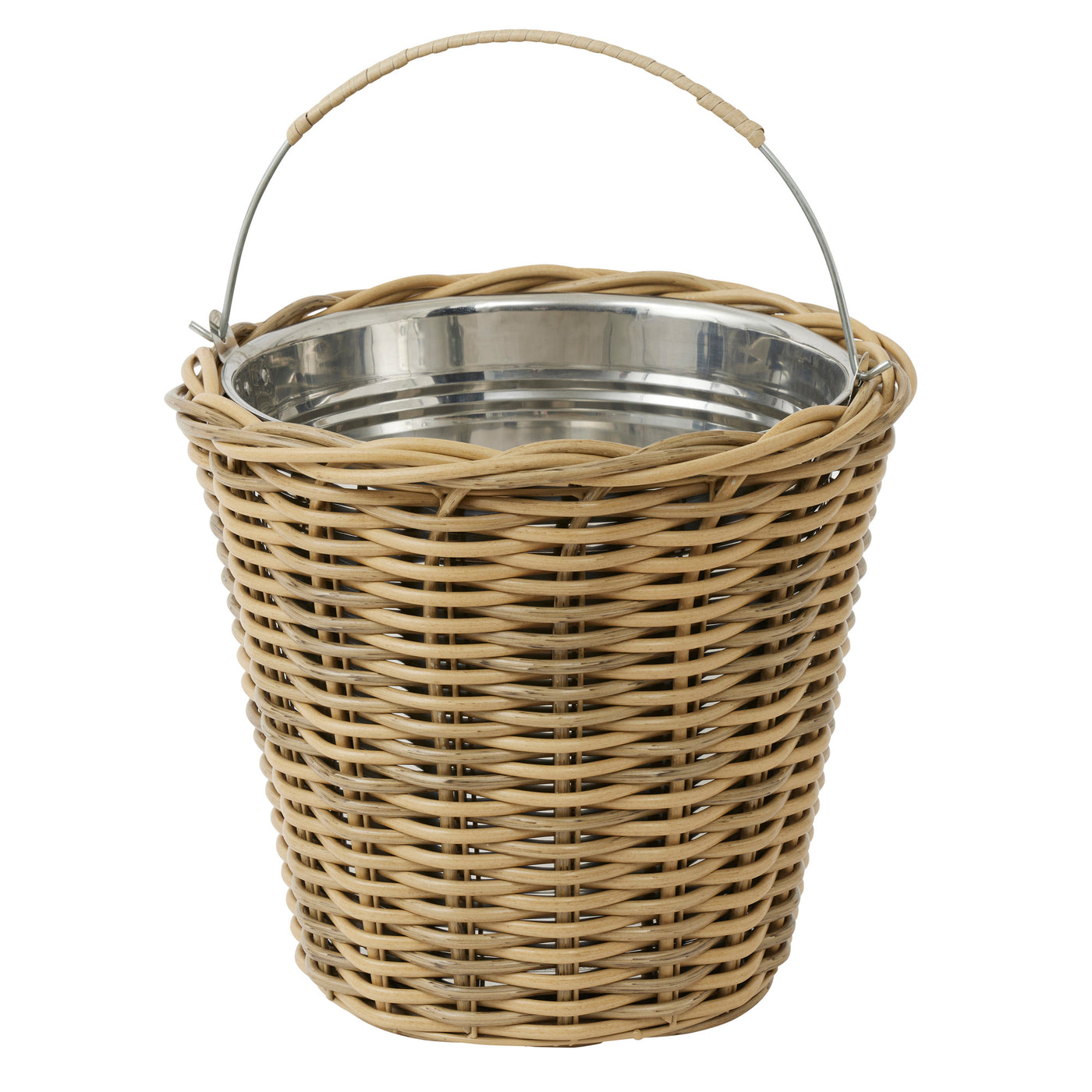Vino PE Rattan Cooler 35x33cm Natural