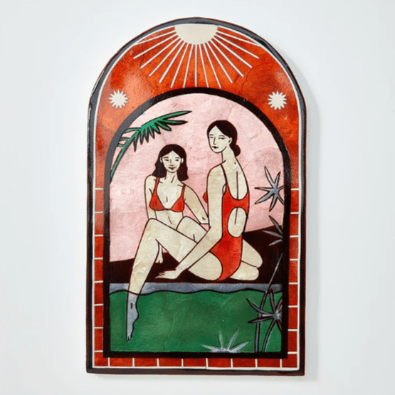 Jones and Co Resort Toe Dip Green