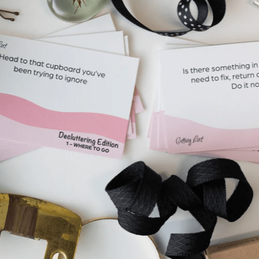 Getting Lost Travel Game Decluttering