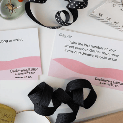 Getting Lost Travel Game Decluttering
