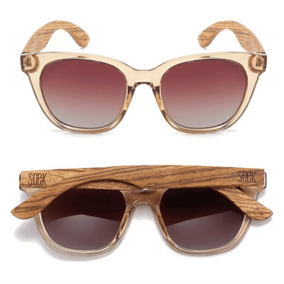 Soek Lila Grace Champagne Sunglasses