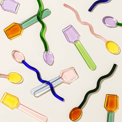 Sucker Glass Cocktail Stirrer Set
