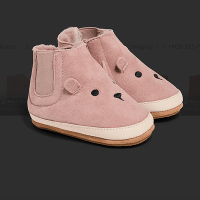 Pretty Brave Cosy Boot Dusky Pink