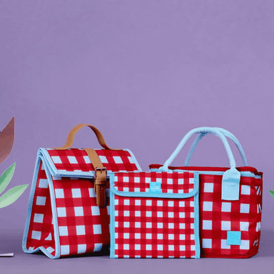 The Somewhere Co Raspberry Crush Lunch Satchel