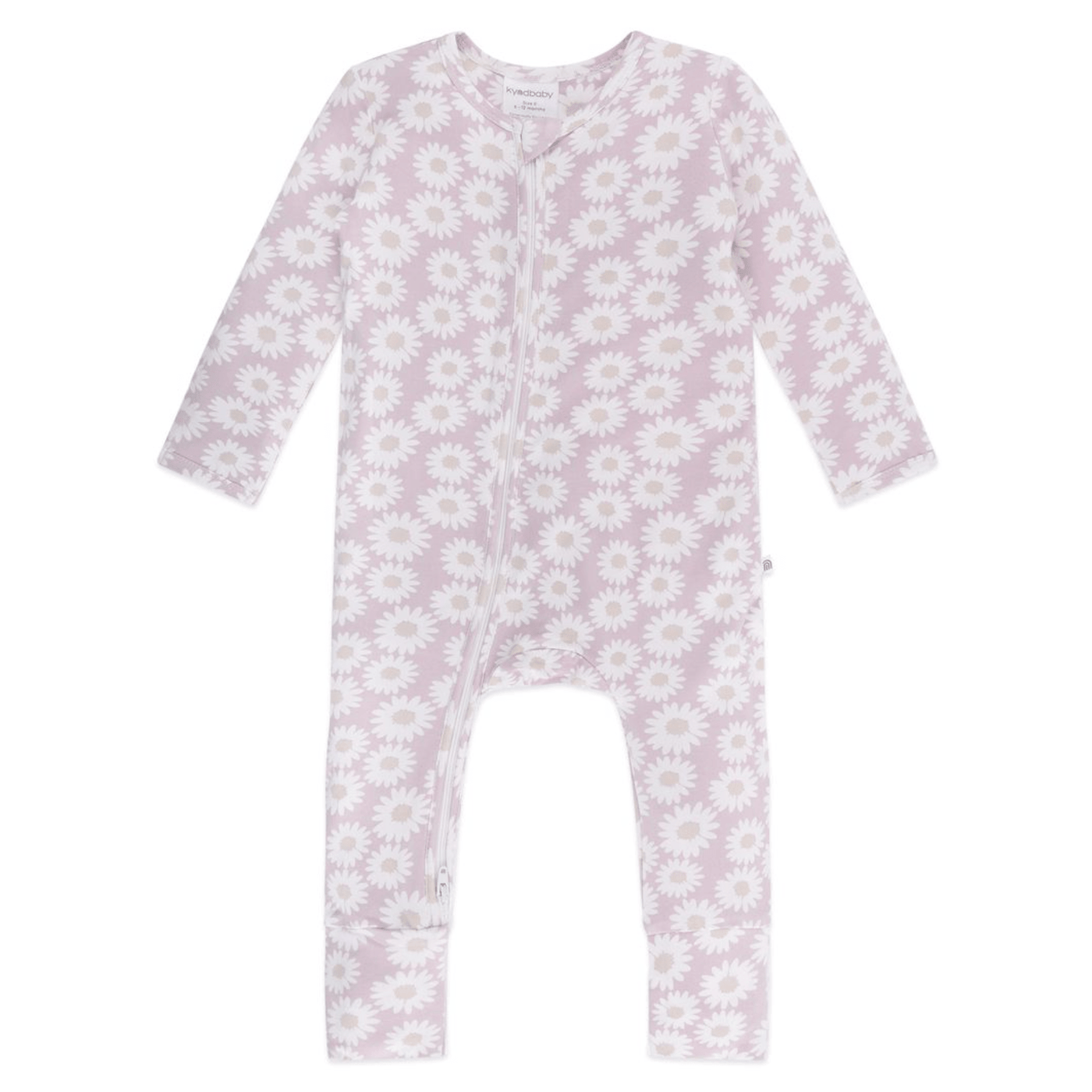 Kynd Baby Day or Night Onesie Lilac Daisy