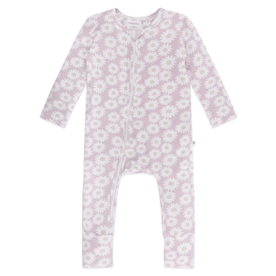 Kynd Baby Day or Night Onesie Lilac Daisy