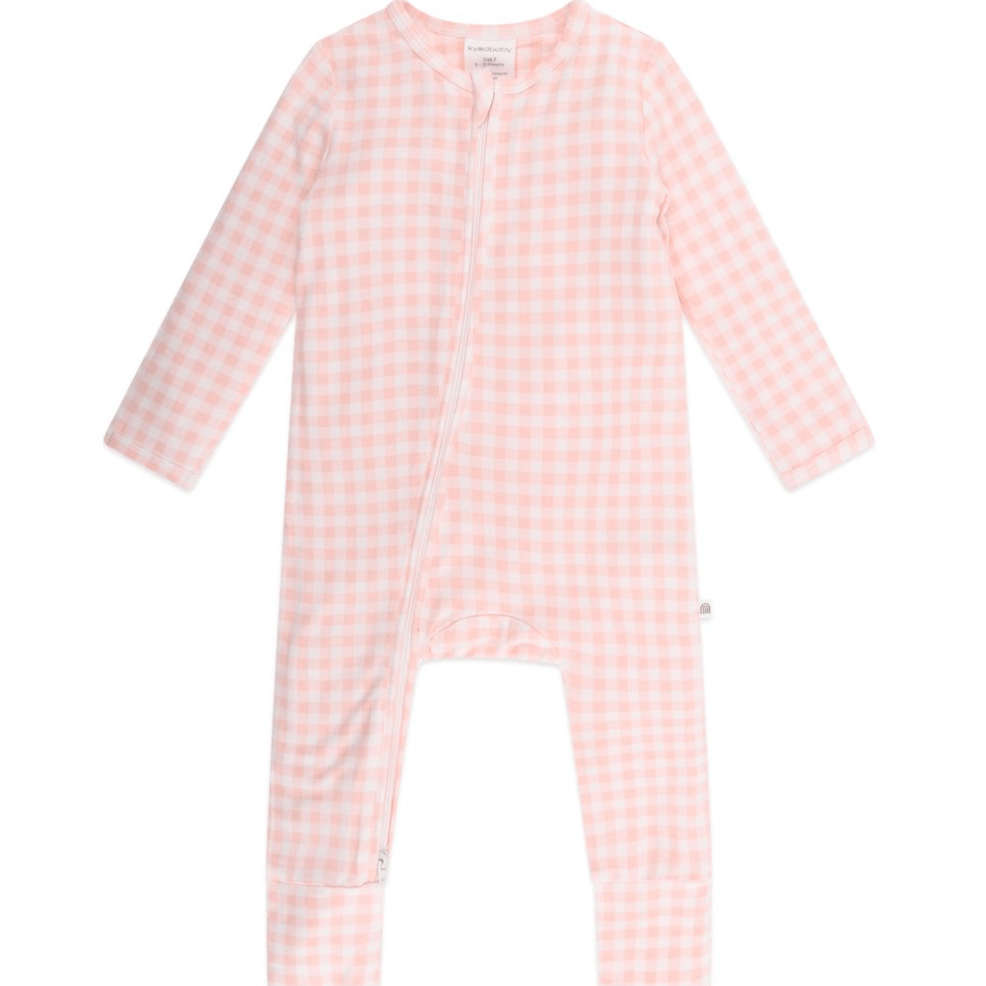 Kynd Baby Day or Night Onesie Petal Gingham