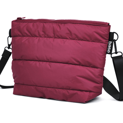 Base Supply Cloud Stash Crossbody Bag - Burgundy