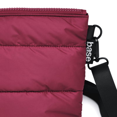 Base Supply Cloud Stash Crossbody Bag - Burgundy