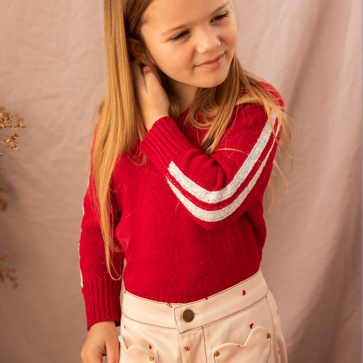 Pearson & Pearson Florence Jumper - Ruby