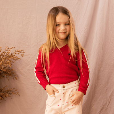 Pearson & Pearson Florence Jumper - Ruby