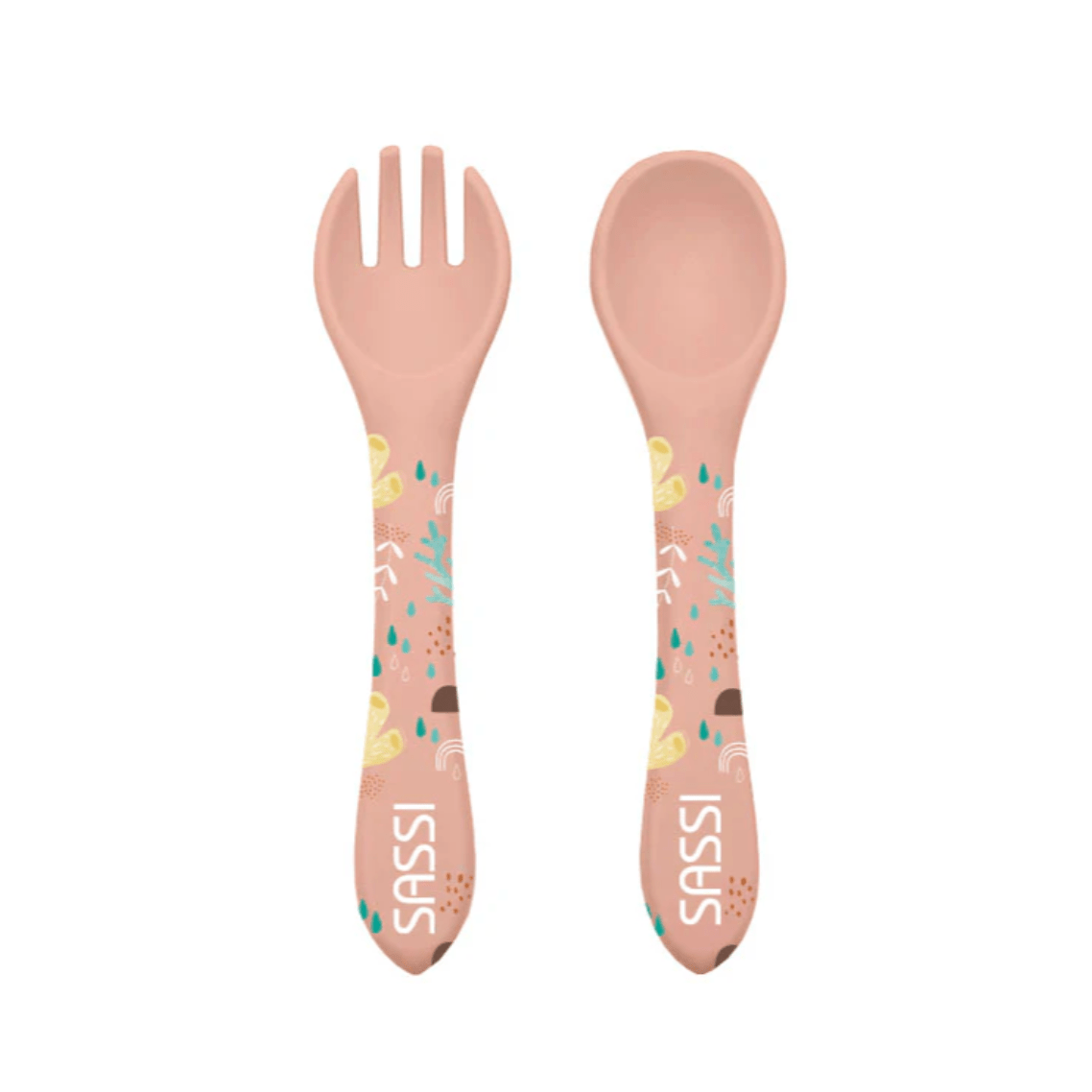 Sassi Silicone Cutlery Set - Slurpy The Octopus