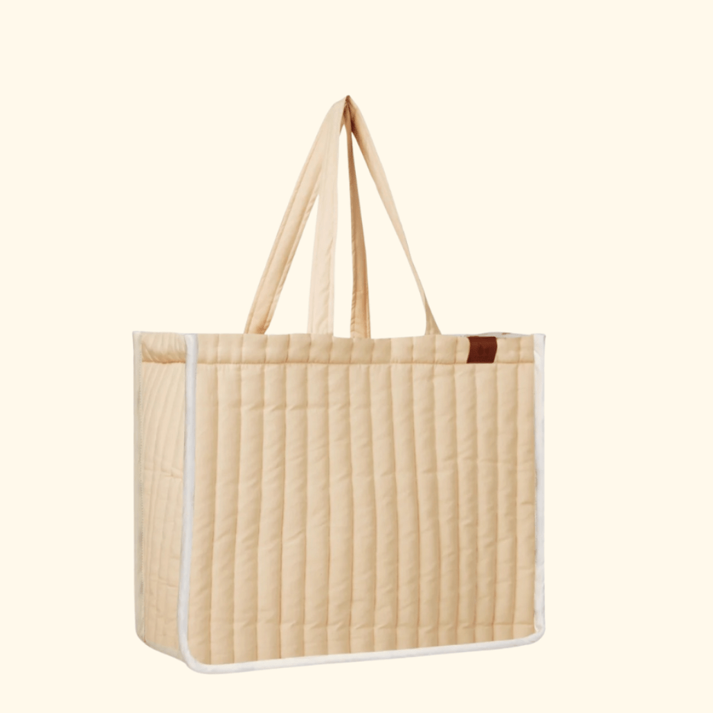 Fabelab - Storage Organic Cotton Tote Bag - Wheat