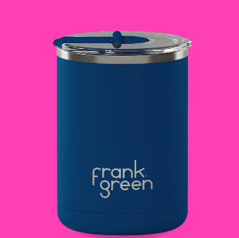 Frank Green 12oz Ceramic Coffee Cup with Hinged Lid