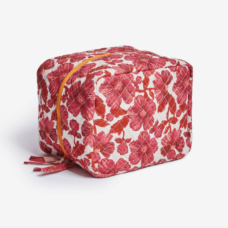 Bonnie & Neil Leon Cerise Large Toiletry Bag