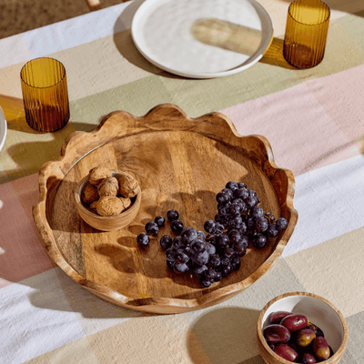Luca Scalloped Tray