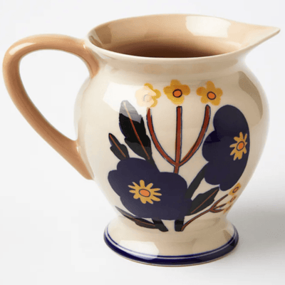 Jones and Co Pitcher Blue Bloom