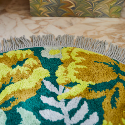 Sage and Clare Margot Round Bath Mat