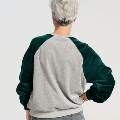 Olga De Polga Odessa Sweatshirt Forest Green