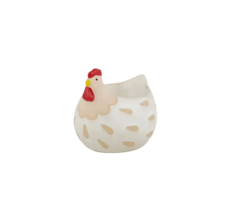 Charlie Chook Ceramic Egg Cup Ivory
