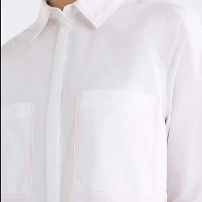 Elk the Label White Salli Shirt