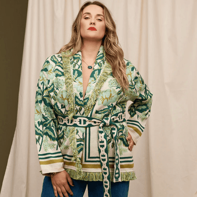 Sage and Clare Margot Jacquard Jacket