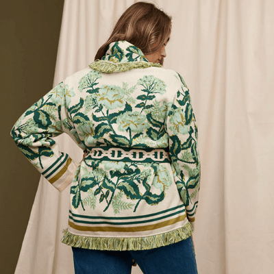 Sage and Clare Margot Jacquard Jacket