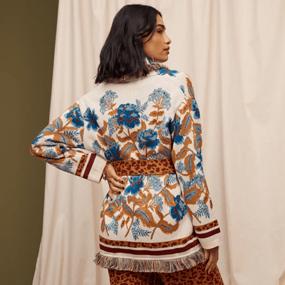 Sage and Clare Odette Jacquard Jacket