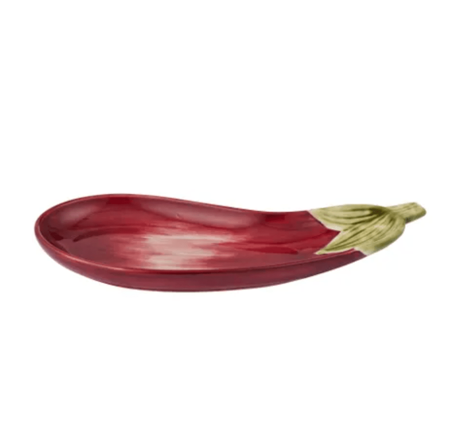 Patch Ceramic Eggplant Dish