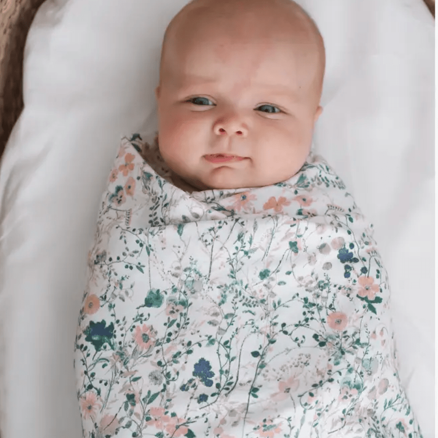Burrow and Be Stretchy Swaddle Wildflower