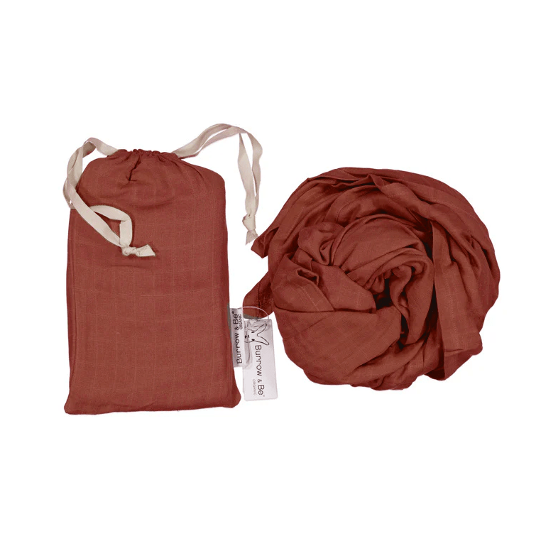 Burrow and Be Organic Muslin Baby Wrap