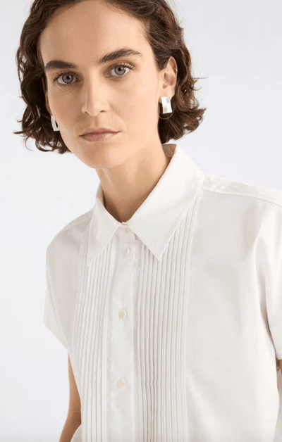 Elk The Label Apres Shirt White