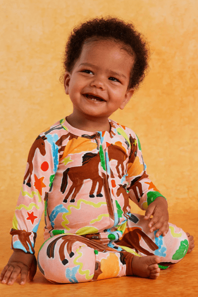 Halcyon Nights Giddy Up Long Sleeve Romper