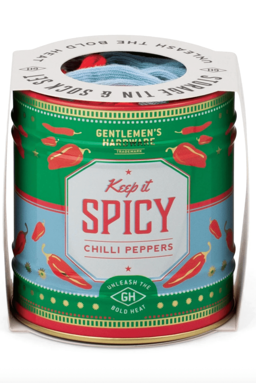 Socks in a Can Chillies