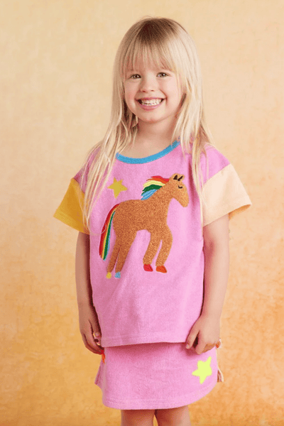 Halcyon Nights Giddy Up Terry T Shirt