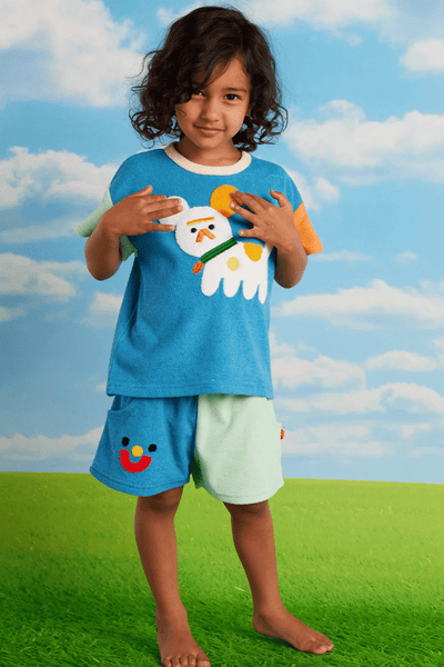 Halcyon Nights Puppy Park Terry Shorts