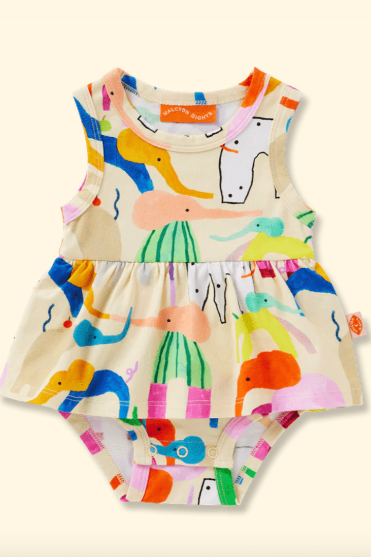 Halcyon Nights Happy Herd Singlet Dress