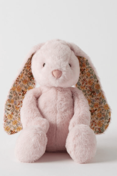 Floral Pink BunnyToy