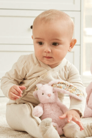 Floral Pink BunnyToy