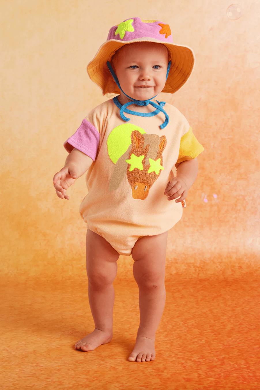 Halcyon Nights Giddy Up Terry Short Sleeve Bodysuit