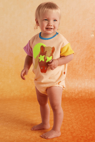 Halcyon Nights Giddy Up Terry Short Sleeve Bodysuit