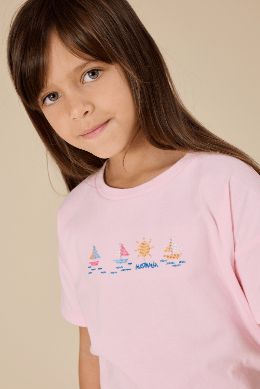 Goldie and Ace Seaside Sailing T- Shirt