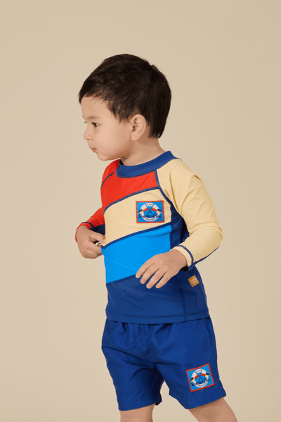 Goldie and Ace Nautical Flag Rashguard