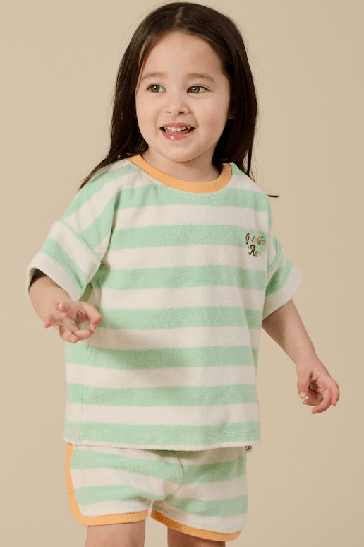Goldie and Ace Peas in  a Pod Stripe T-Shirt