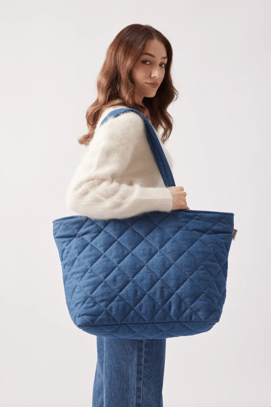 Base Supply Take It Base Indigo Denim Bag