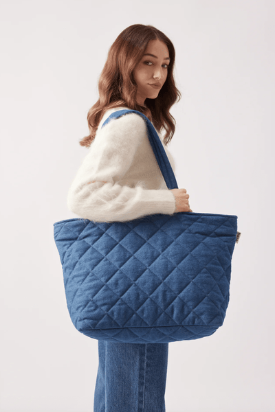 Base Supply Take It Base Indigo Denim Bag