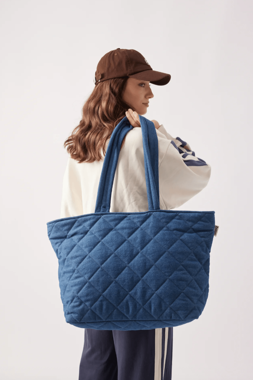 Base Supply Take It Base Indigo Denim Bag